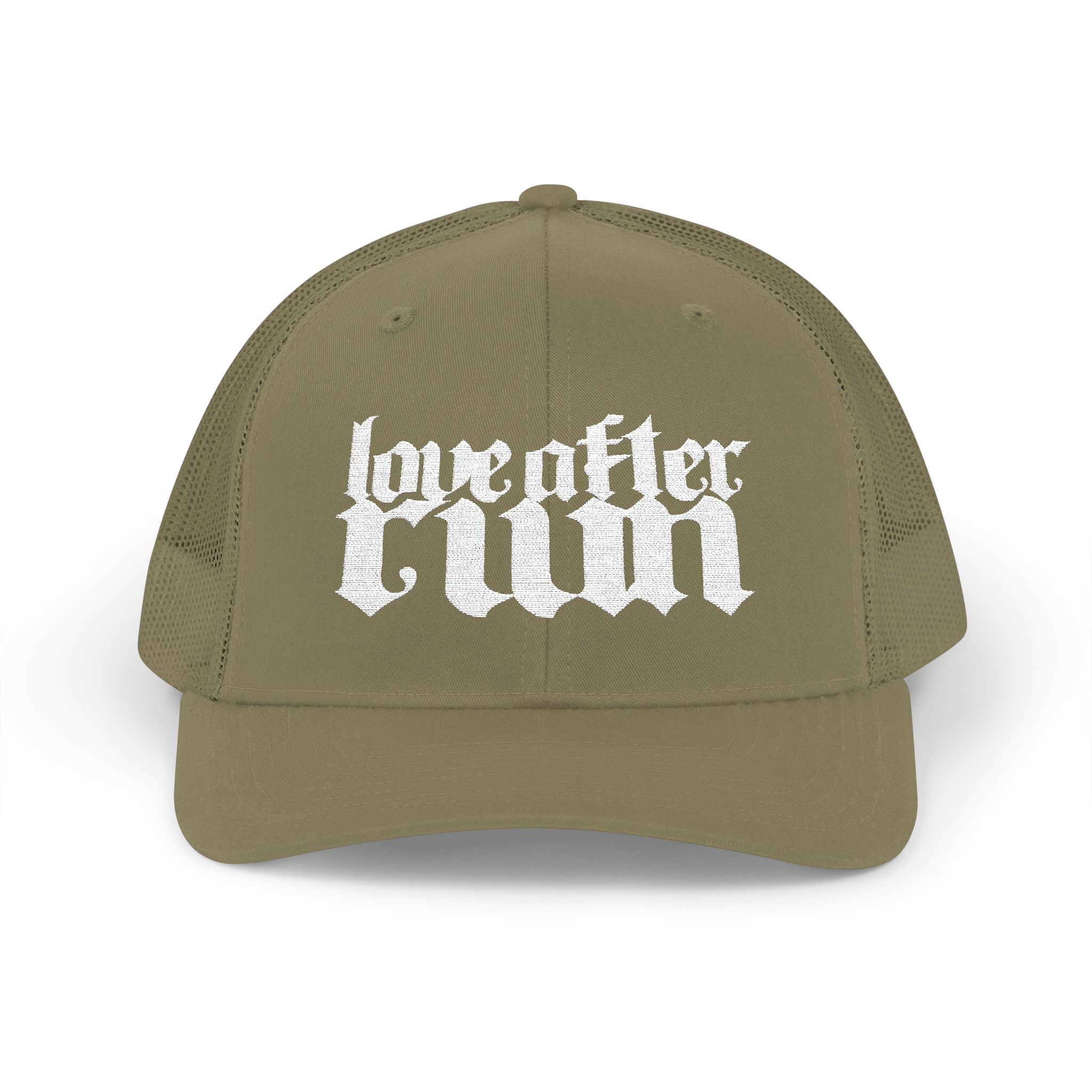 Love After Ruin Trucker Cap — Gothic Snapback Mesh Hat