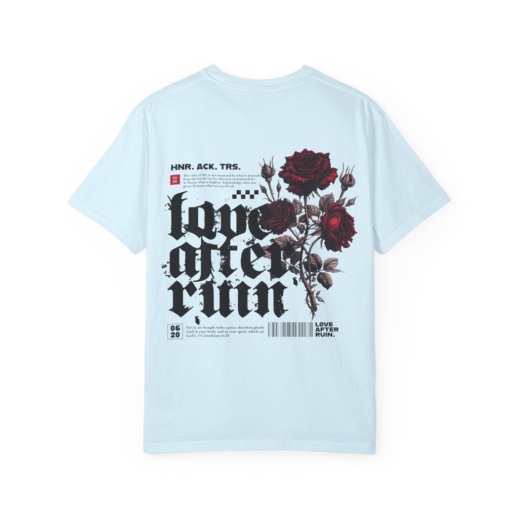 Gothic Rose "Love After Ruin" T-Shirt - Mini graphic