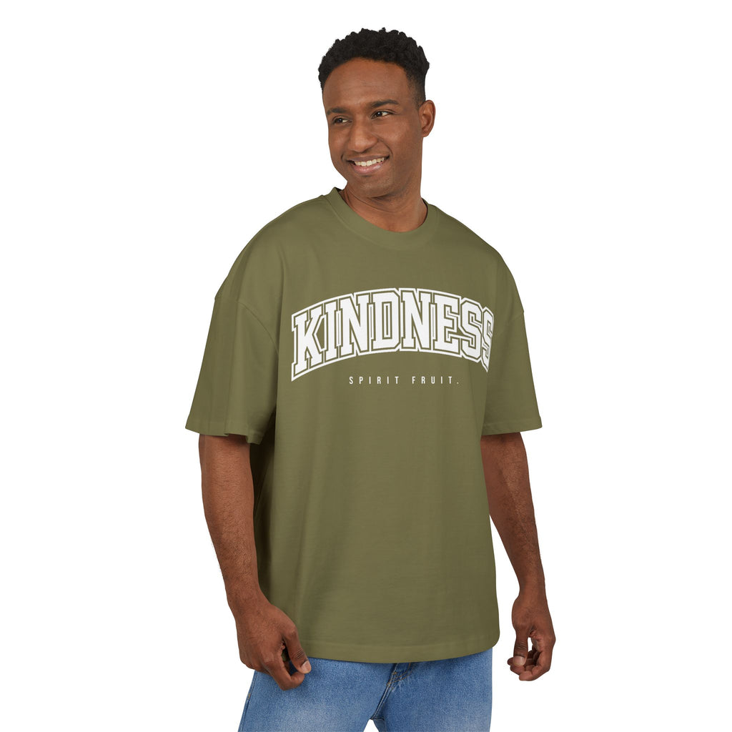 Kindness Graphic Tee — 'KINDNESS' Arch Collegiate Shirt (Spirit Fruit)
