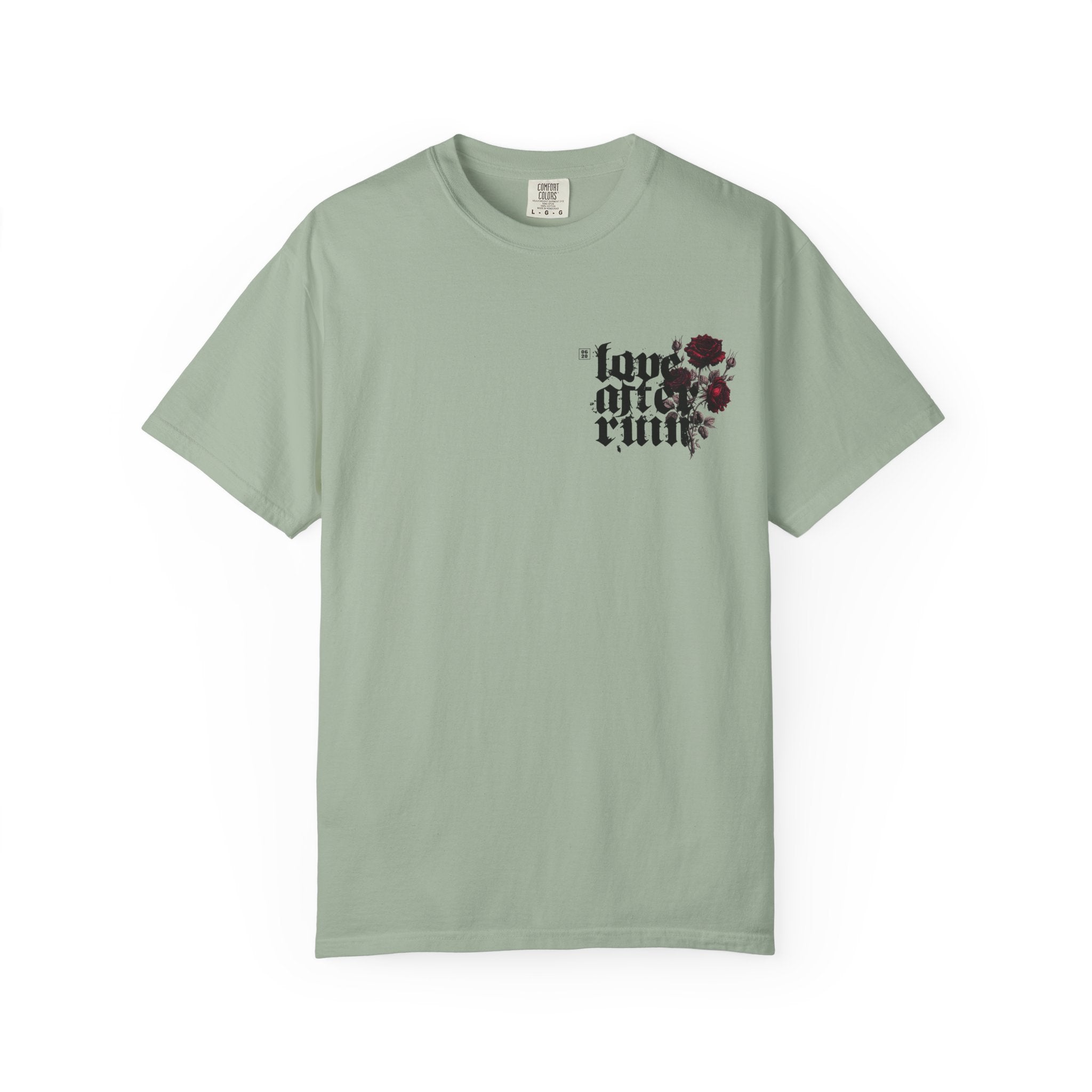 Gothic Rose "Love After Ruin" T-Shirt - Mini graphic