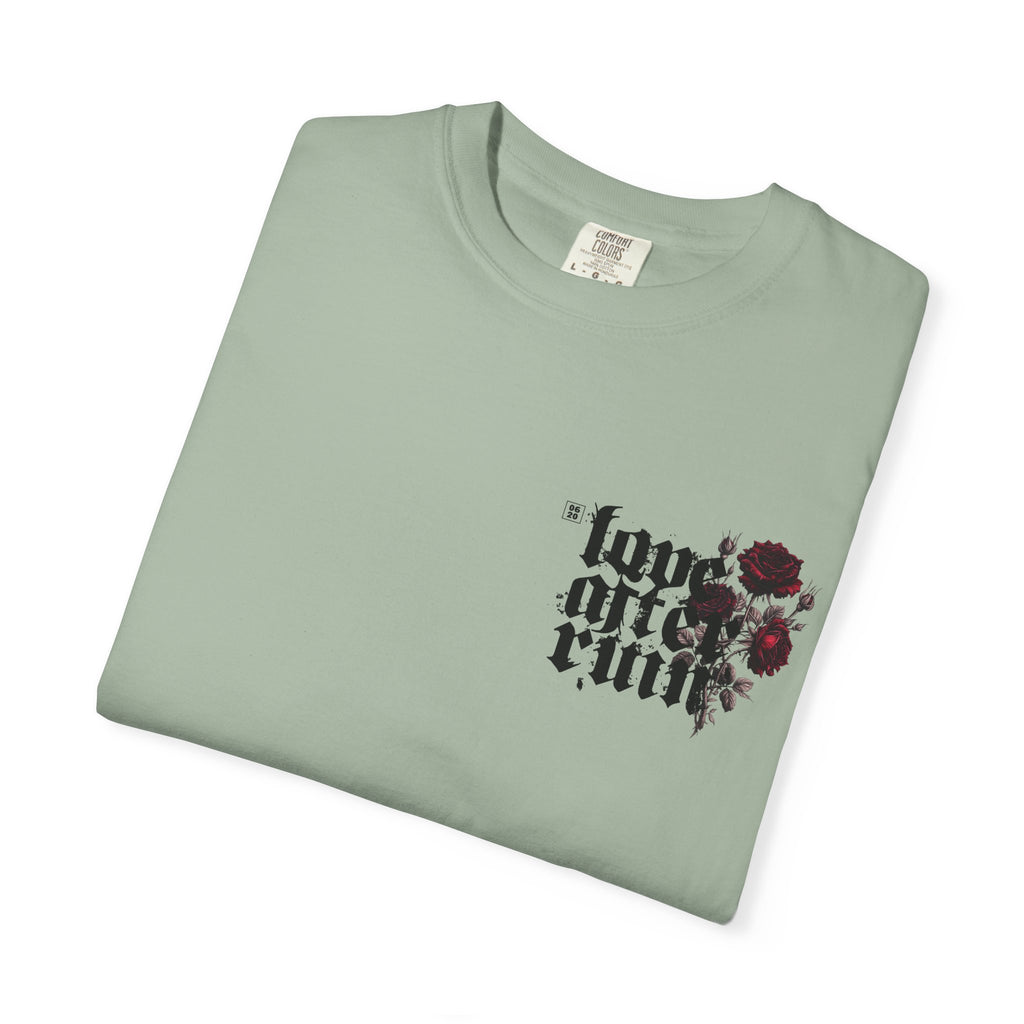 Gothic Rose "Love After Ruin" T-Shirt - Mini graphic