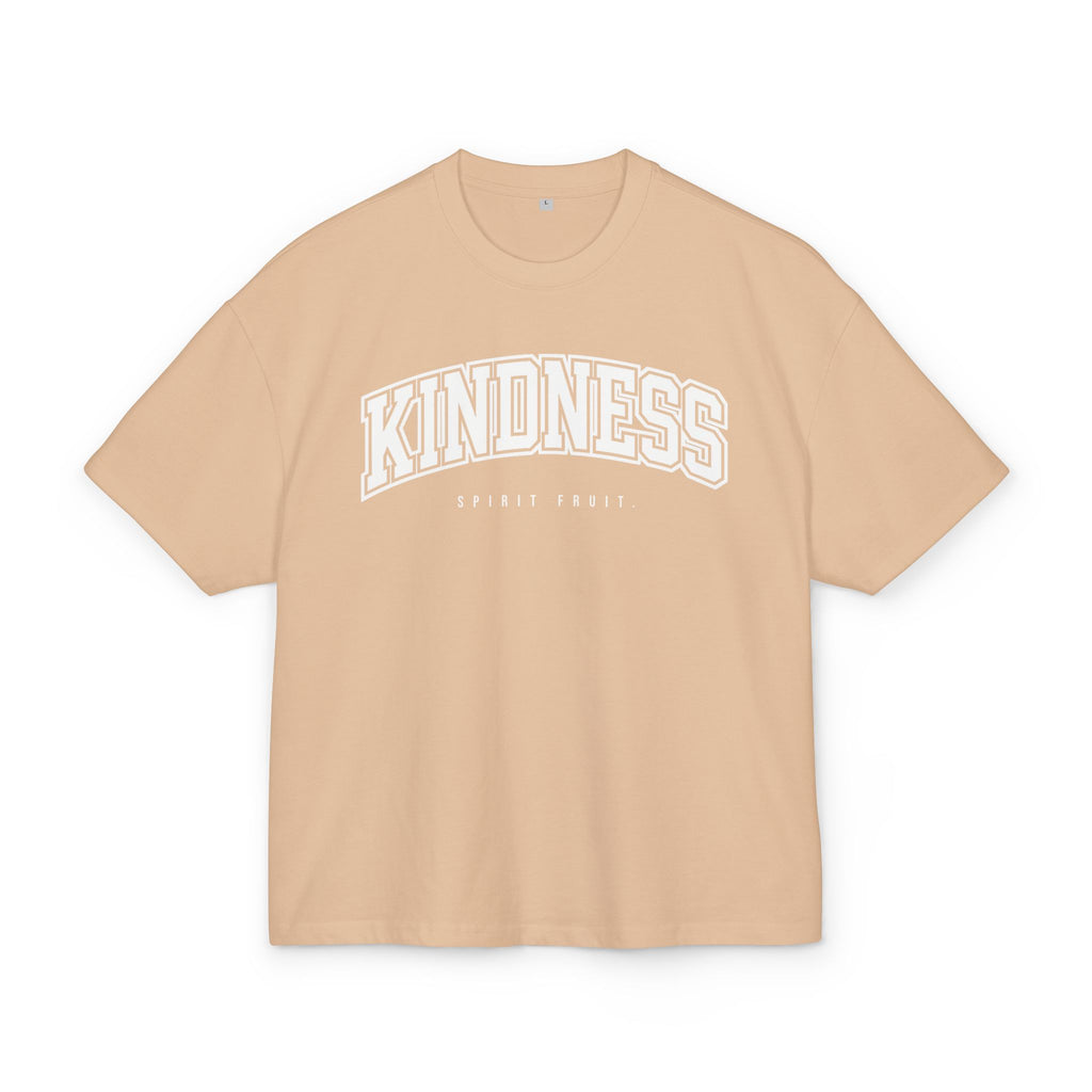 Kindness Graphic Tee — 'KINDNESS' Arch Collegiate Shirt (Spirit Fruit)