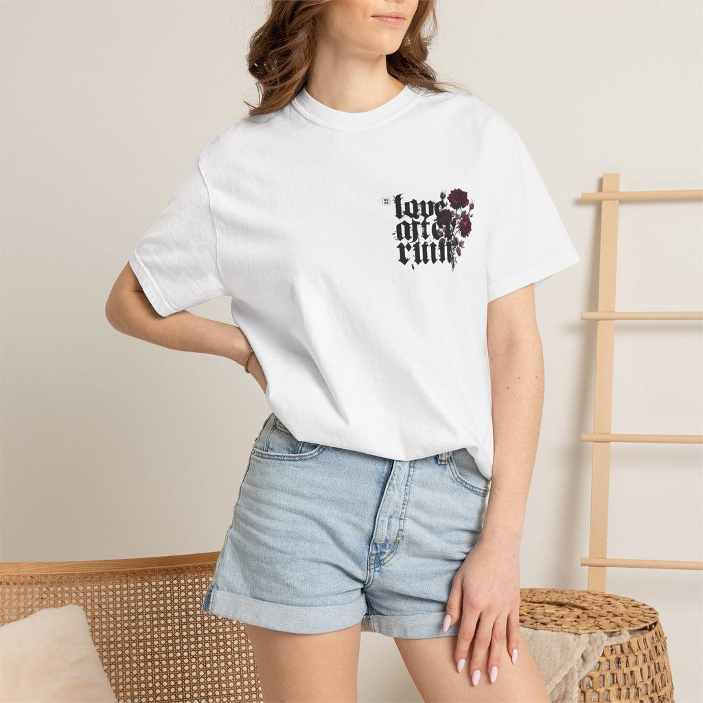 Gothic Rose "Love After Ruin" T-Shirt - Mini graphic