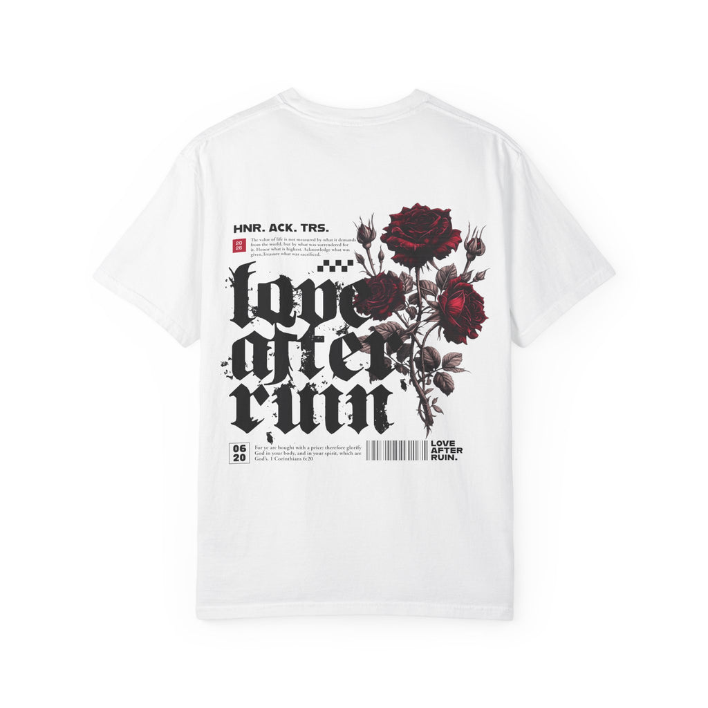 Gothic Rose "Love After Ruin" T-Shirt - Mini graphic