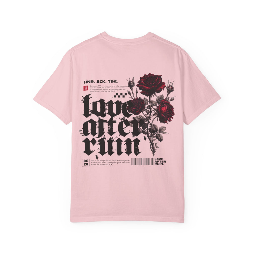 Gothic Rose "Love After Ruin" T-Shirt - Mini graphic
