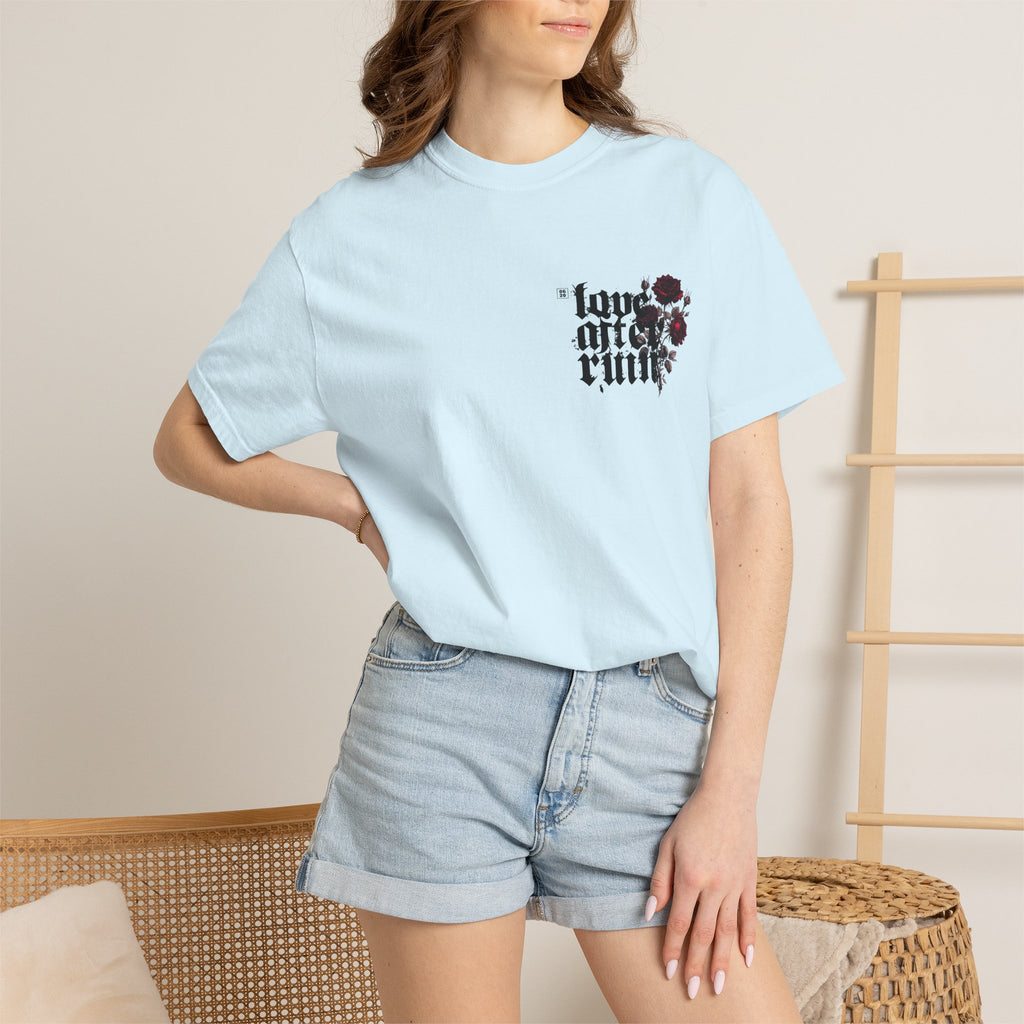 Gothic Rose "Love After Ruin" T-Shirt - Mini graphic
