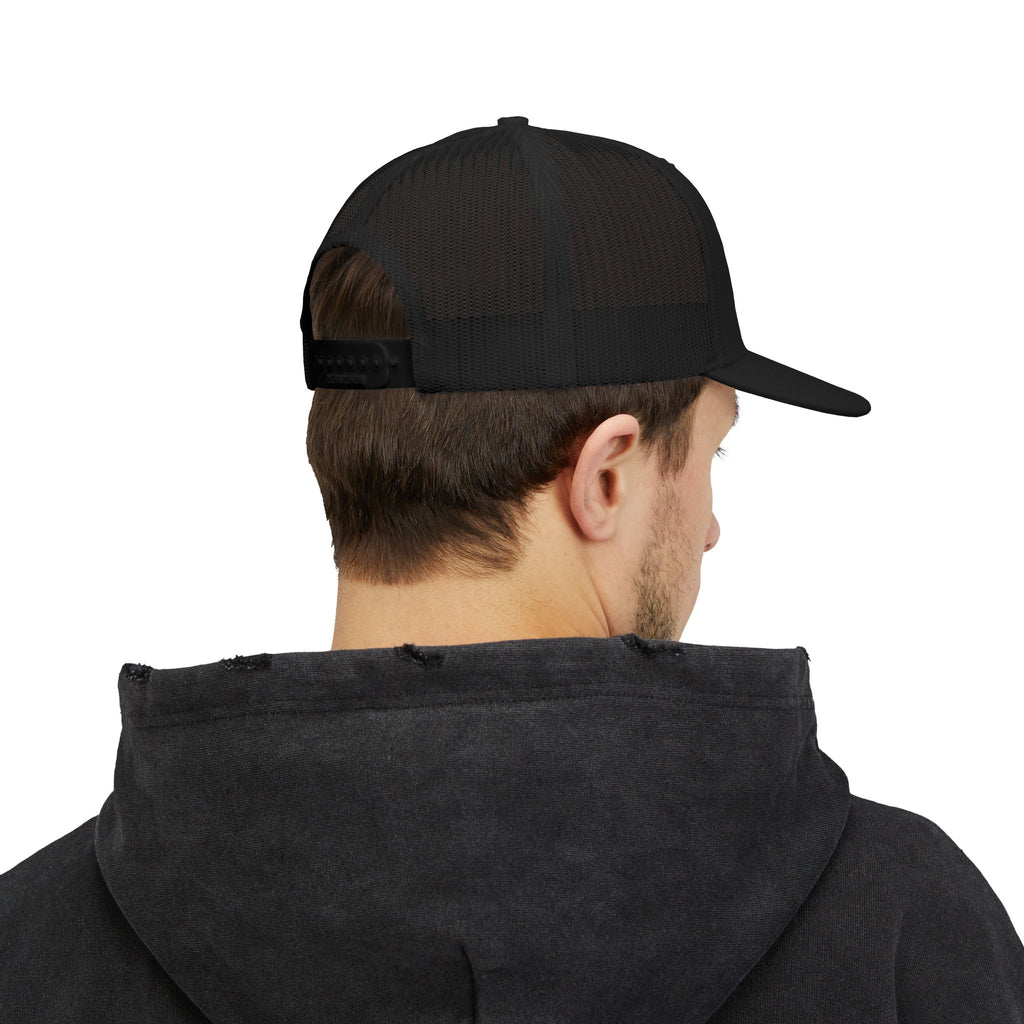 Trucker Cap — 'Love After Ruin' Gothic Logo Snapback
