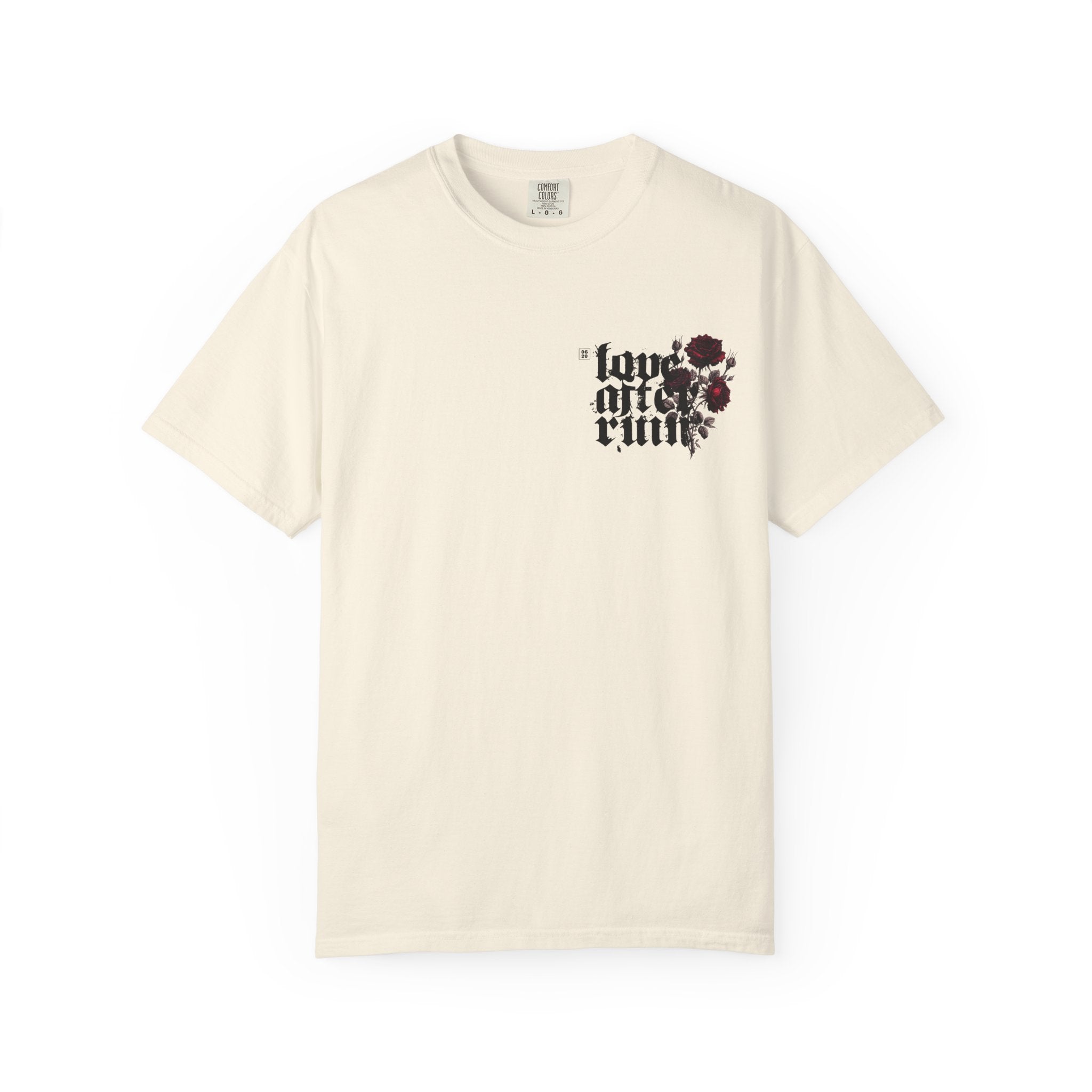 Gothic Rose "Love After Ruin" T-Shirt - Mini graphic