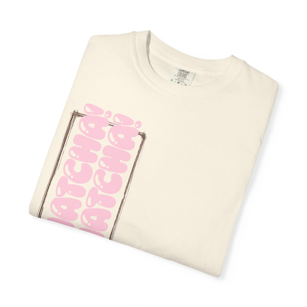 Cute Matcha! Matcha! Kitty and Puppy T-Shirt — Sleeping Cat & Dog Graphic Tee