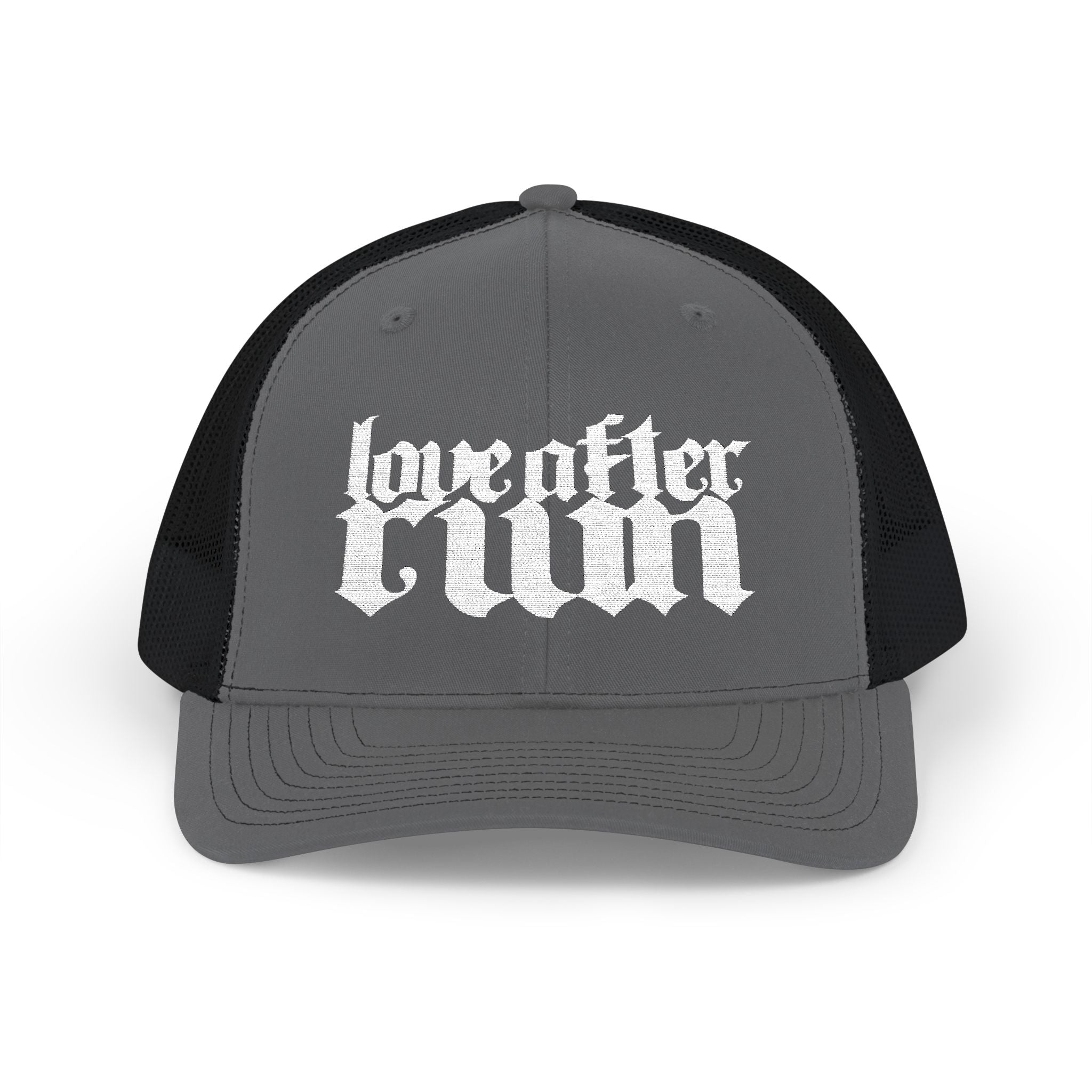 Love After Ruin Trucker Cap — Gothic Snapback Mesh Hat