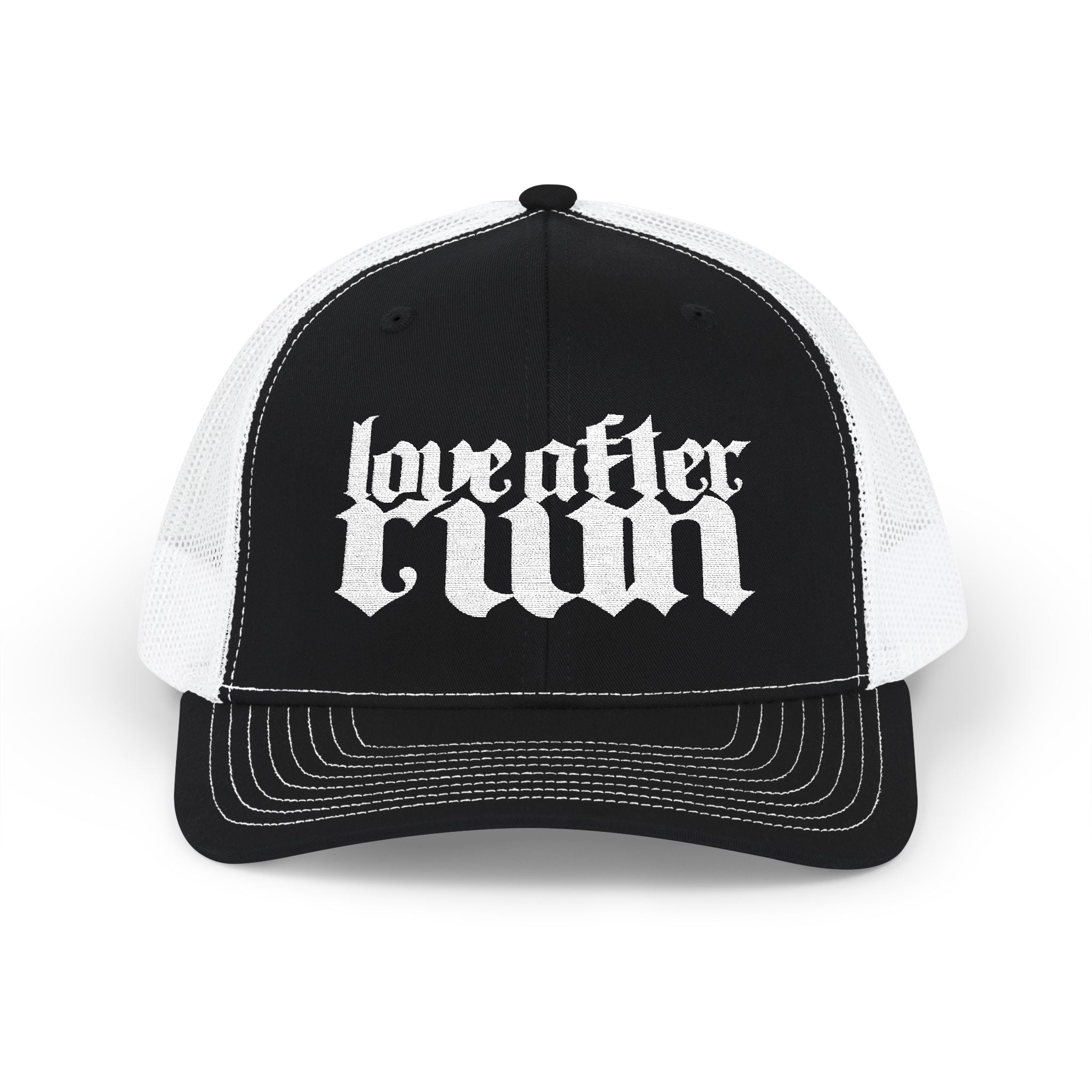Love After Ruin Trucker Cap — Gothic Snapback Mesh Hat