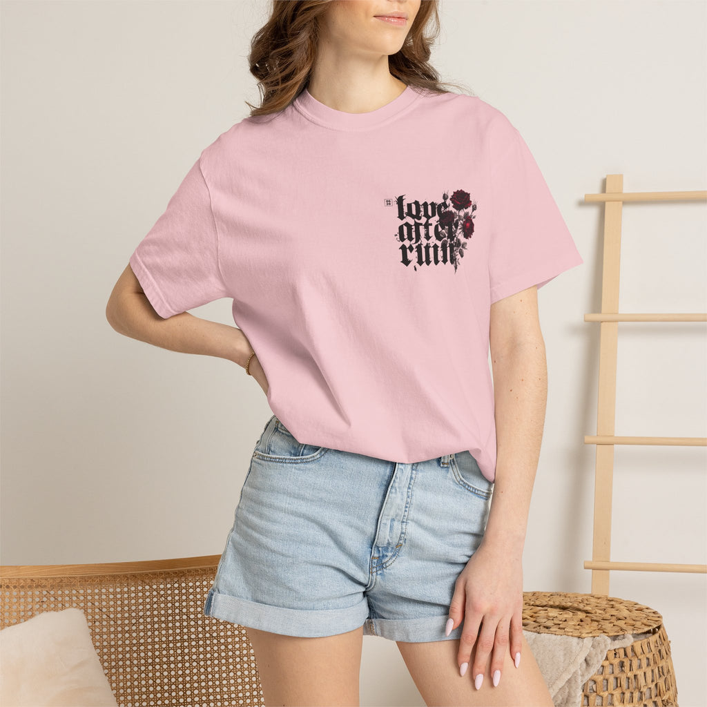 Gothic Rose "Love After Ruin" T-Shirt - Mini graphic