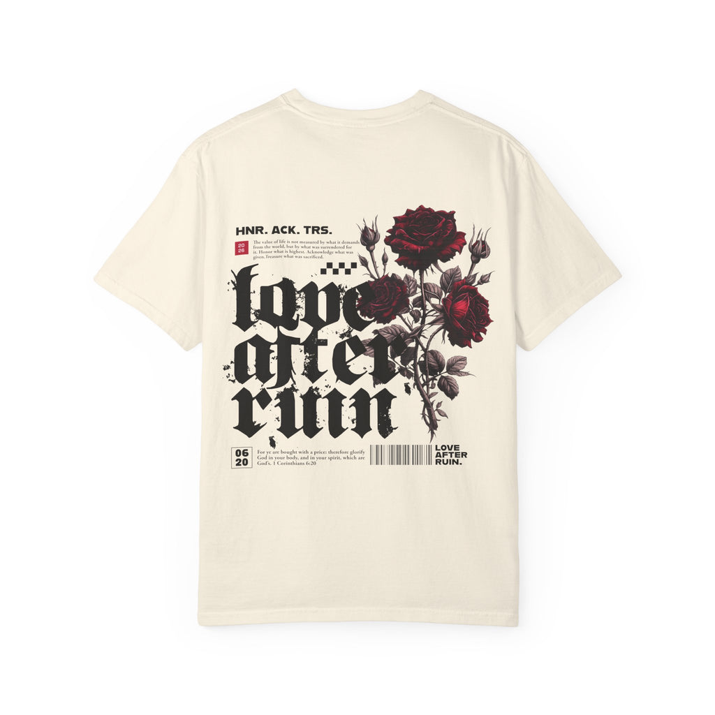 Gothic Rose "Love After Ruin" T-Shirt - Mini graphic